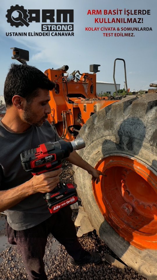 ARM OLARAK ÜRÜNLERİMİZİ, TAMAMEN USTALAR İÇİN YAPIYOR, EN ZOR ŞARTLARDA KULLANIM İÇİN ÜRETİYORUZ! SİZE SÖZ,KİM NE TESTİ YAPARSA YAPSIN BİZ DAHA İYİSİNİ YAPACAĞIZ. AMA ÖNCESİNDE DİĞERLERİNİ BİZİM YAPTIĞIMIZ TESTLERE BEKLERİZ 😉
#tamir #usta #teknoloji #ototamir #sanayi
ARM STRONG 40-1800 SOMUN SÖKME
ÖZELLİKLERİ
Voltaj: 40V
Batarya: 4000mAh
Kare Tahrik Vidası: 19mm
Maks. Sökme Torku: 2300 N.m
Maks. Sıkma Torku: 1800 N.m
Standart Cıvata Kapasitesi: M12-M36
Yüksek Mukavemetli Cıvata: M10-M27
Nominal Hız: 0-1700/1000/900/dk
Darbe Oranı: 0-2400/2000/1800/dk
Net Ağırlık: 3.2KG