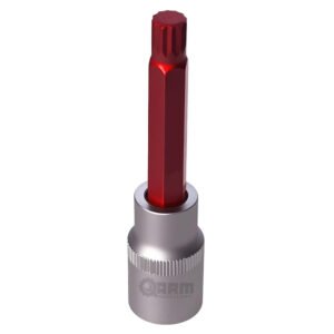 Profesyonel 1/2" Lokmalı Uzun Spline Bitsler