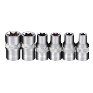 1/2" CR-V Star Torx Lokmalı Kısa Takımı