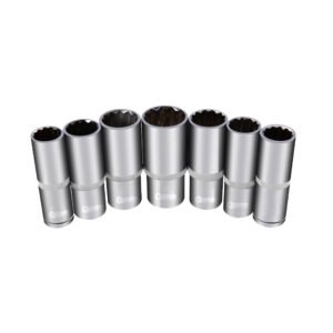 1/2" CR-V 12 Köşe Uzun Lokma Takımı