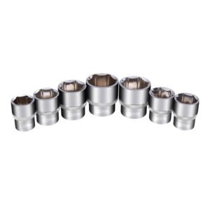 1/2" CR-V 6 Köşe Kısa Lokma Takımı